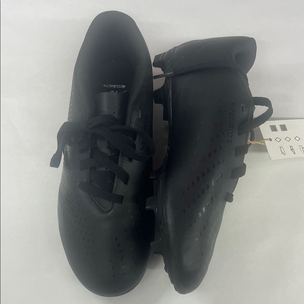 Adidas Black Soccer Cleats